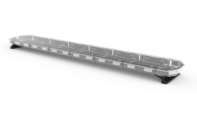 LED flitsbalk SPARTAN DUAL - 193cm - Amber/Blauw/Wit